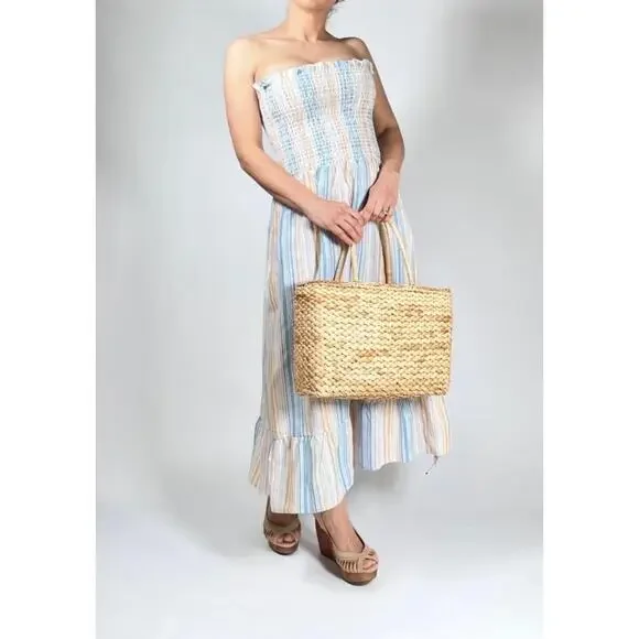 Reformation | Dresses | New Reformation Striped Linen Tube Dress | Poshmark